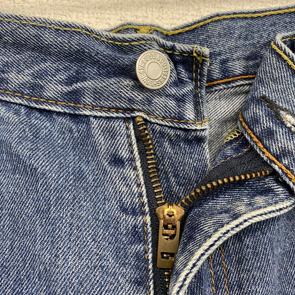 Levi’s　リーバイス　550　デニムパンツ　ジッパーフライ　インディゴ　W38