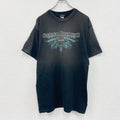 HARLEY DAVIDSON　ハーレーダビッドソン　半袖プリントTシャツ　黒　ブラック　XLサイズ