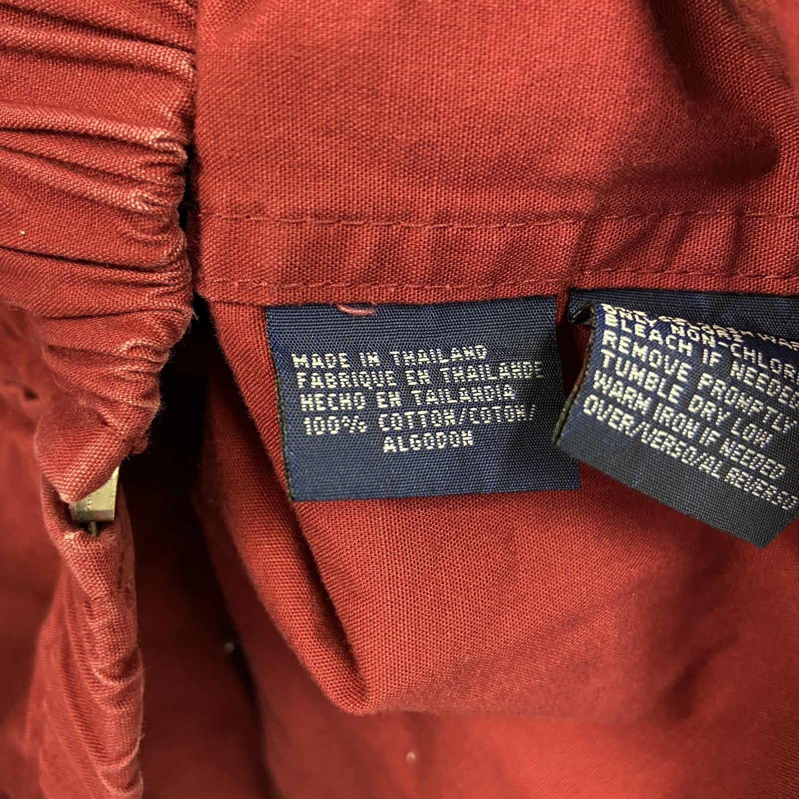 90s　TOMMY HILFIGER　トミーヒルフィガー　ブルゾン/スイングトップ　ヴィンテージ　赤　レッド　XLサイズ