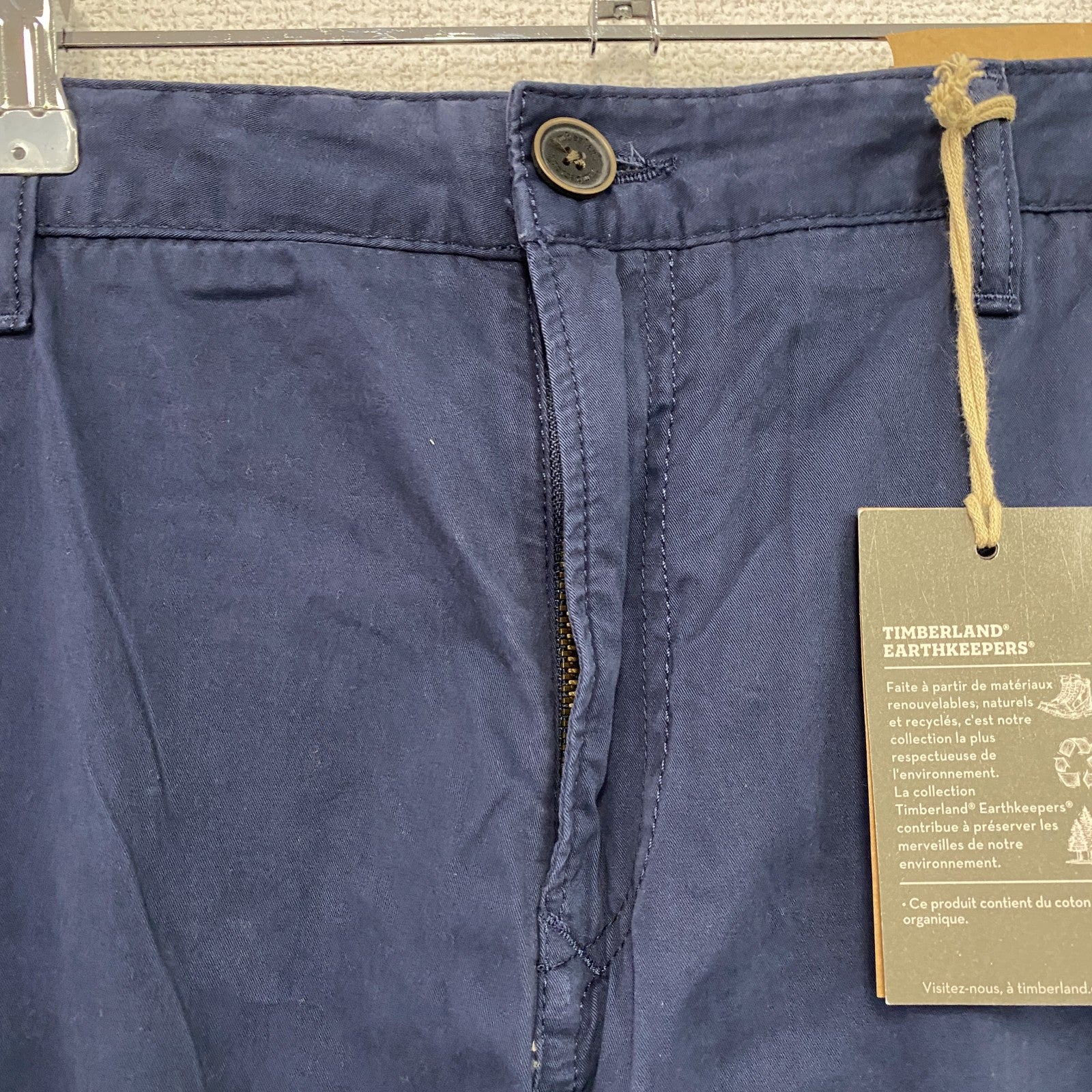 Timberland　ティンバーランド　カーゴパンツ　ジップフライ　紺　ネイビー　W38サイズ