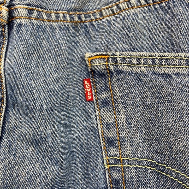 Levi’s　リーバイス　550　デニムパンツ　ジッパーフライ　インディゴ　W38