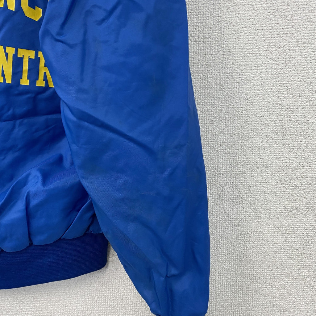 ～90s　Holloway　ホロウェイ　アノラックパーカー　2連プリント　アーチプリント　ヴィンテージ　青　ブルー　Sサイズ