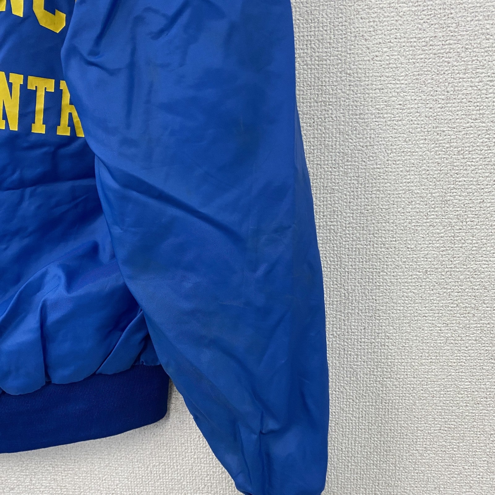 ～90s　Holloway　ホロウェイ　アノラックパーカー　2連プリント　アーチプリント　ヴィンテージ　青　ブルー　Sサイズ