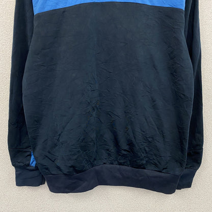 00s　adidas　アディダス　トラックジャケット/ジャージ　パフォーマンスロゴ　ヴィンテージ　ネイビー　Mサイズ