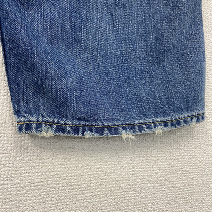 Levi’s　リーバイス　503　デニムハーフパンツ/ジーンズ　縦落ち　鬼ヒゲ　ジップフライ　インディゴ　W30サイズ