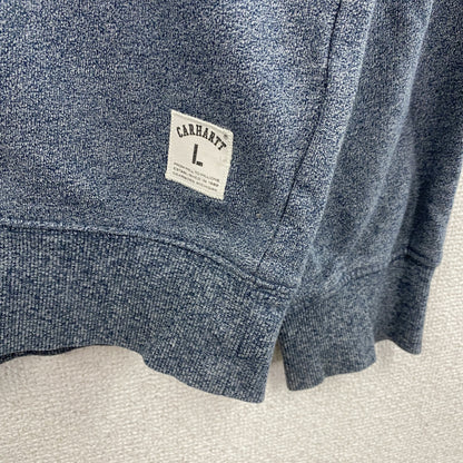 Carhartt　カーハート　スウェット/トレーナー　ラグランスリーブ　青　ブルー　Lサイズ
