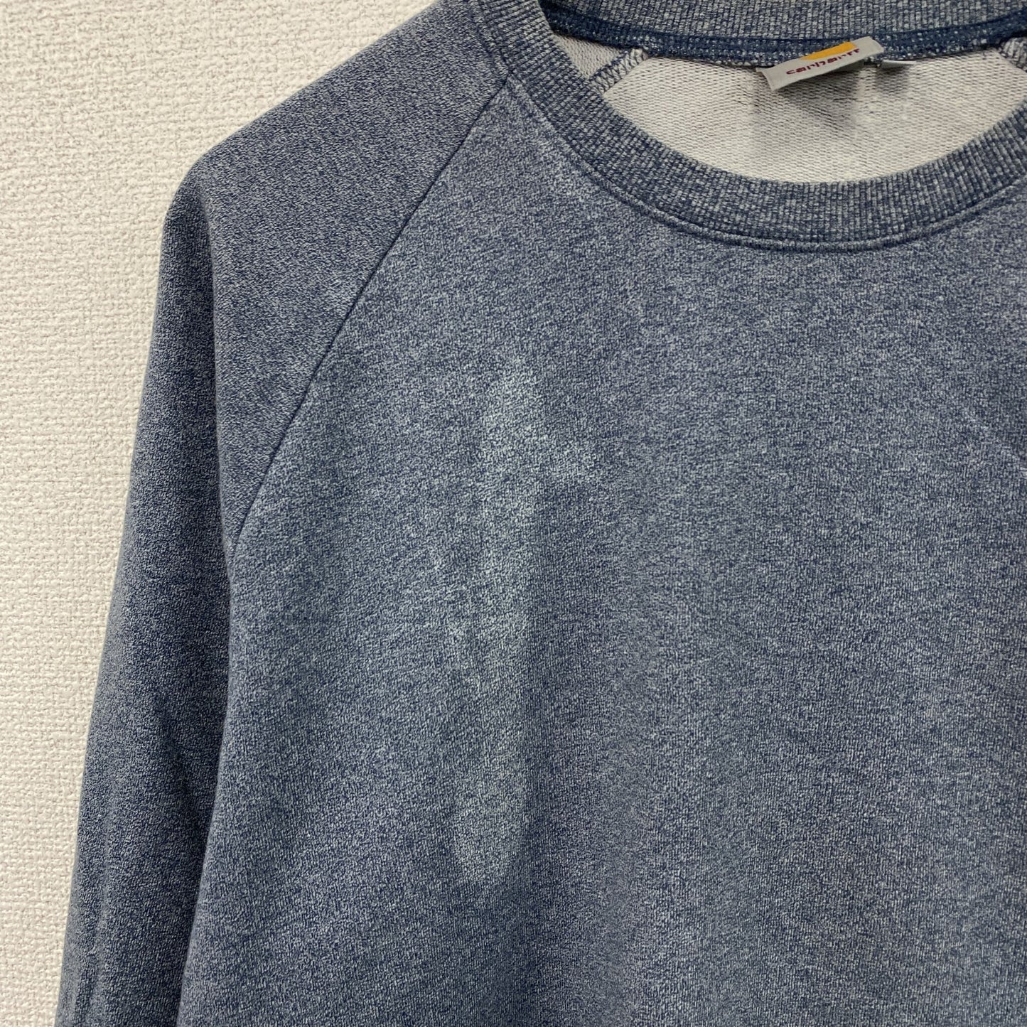 Carhartt　カーハート　スウェット/トレーナー　ラグランスリーブ　青　ブルー　Lサイズ