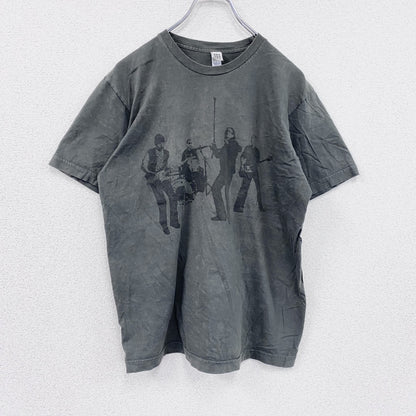 STANDARD AMERICAN　U2　VERTIGO　半袖プリントバンドTシャツ　ツアーT　両面プリント　ダークグレー　Mサイズ