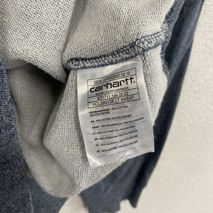 Carhartt　カーハート　スウェット/トレーナー　ラグランスリーブ　青　ブルー　Lサイズ