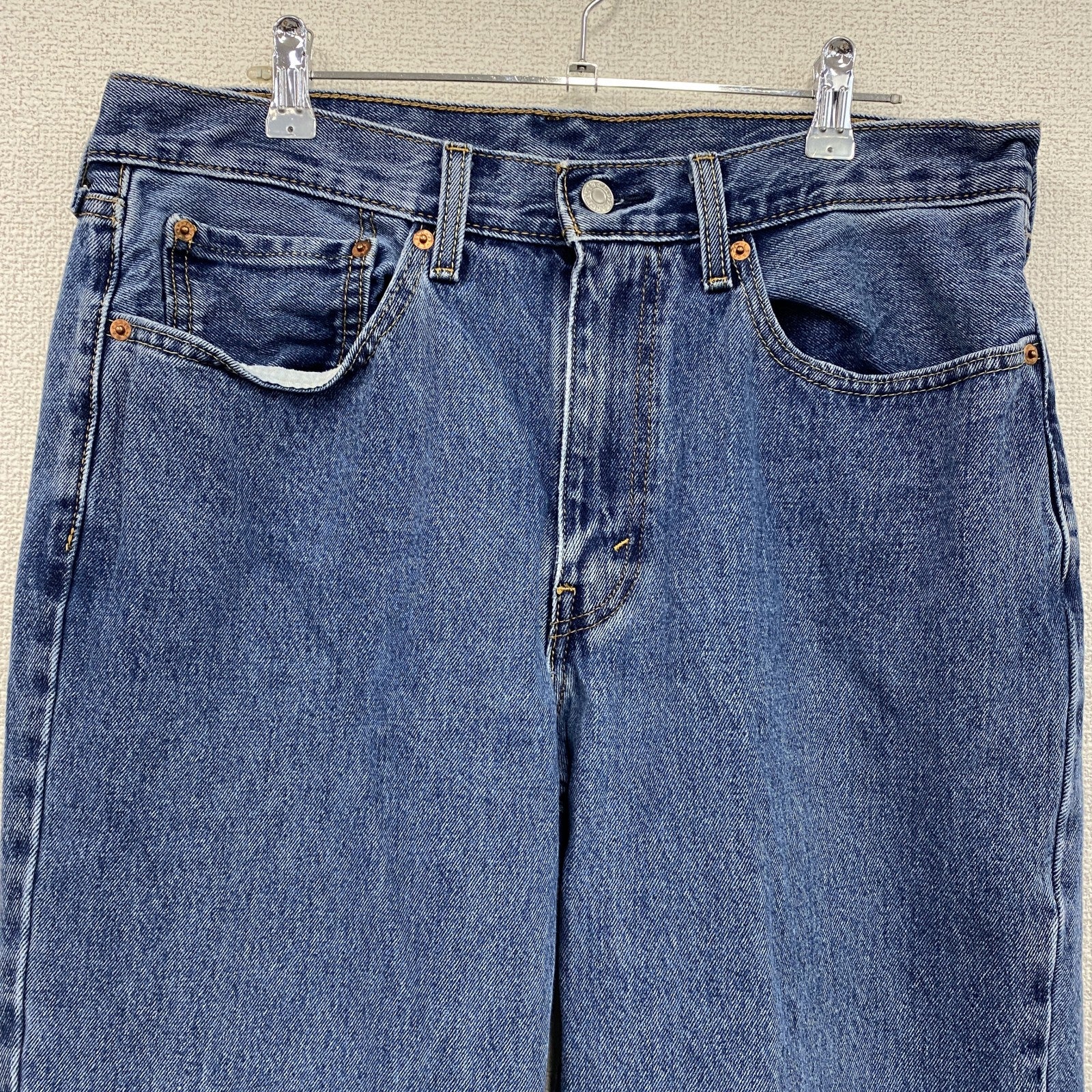 Levi’s　リーバイス　550　デニムパンツ　ジッパーフライ　インディゴ　W34　