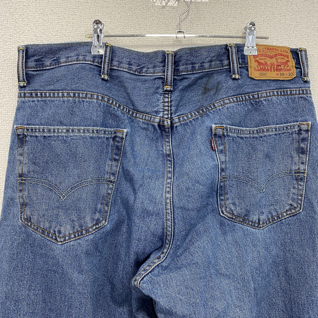 Levi’s　リーバイス　550　デニムパンツ　ジッパーフライ　インディゴ　W38