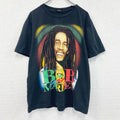 00s～　ST　BOB MARLEY　ボブマーリー　半袖プリントTシャツ　ヴィンテージ　黒　ブラック　Lサイズ