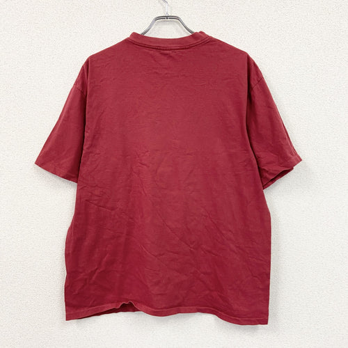 90s　SALEM　半袖プリントTシャツ　ヴィンテージ　シングルステッチ　赤　レッド　XLサイズ
