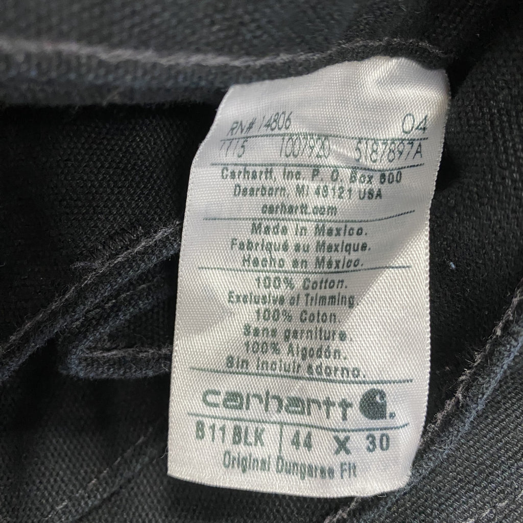 Carhartt　カーハート　ペインターパンツ　ワークパンツ　黒　ブラック　W44