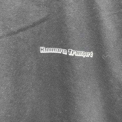 CLIQUE　半袖プリントTシャツ　リンガーT　黒　ブラック　XLサイズ