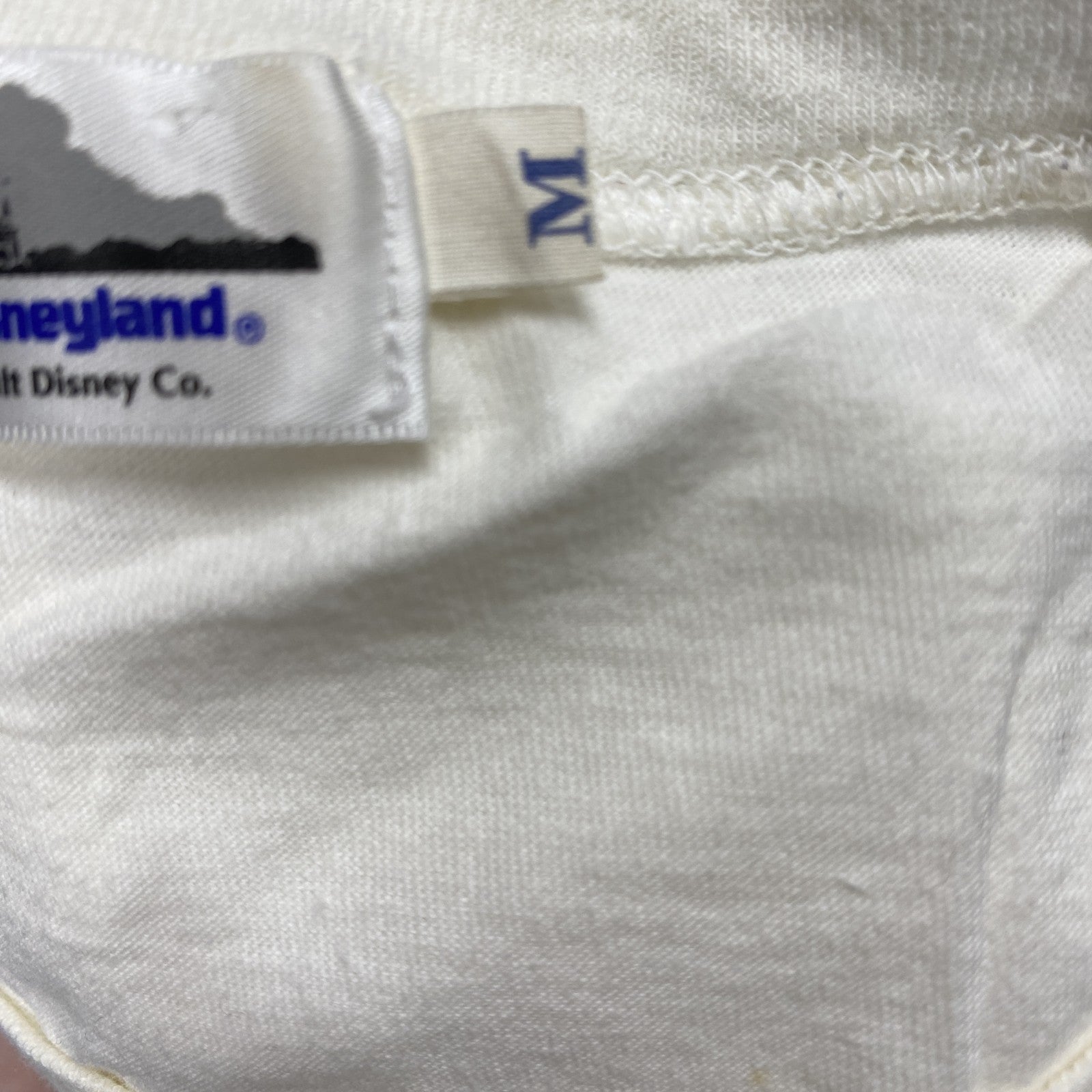 ～90s　Disney　東京ディズニーランド　ミッキーマウス　半袖Tシャツ　ヴィンテージ　ホワイト　Mサイズ