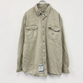 Carhartt　カーハート　長袖ボタンダウンシャツ　ワークシャツ　ベージュ　2XLサイズ