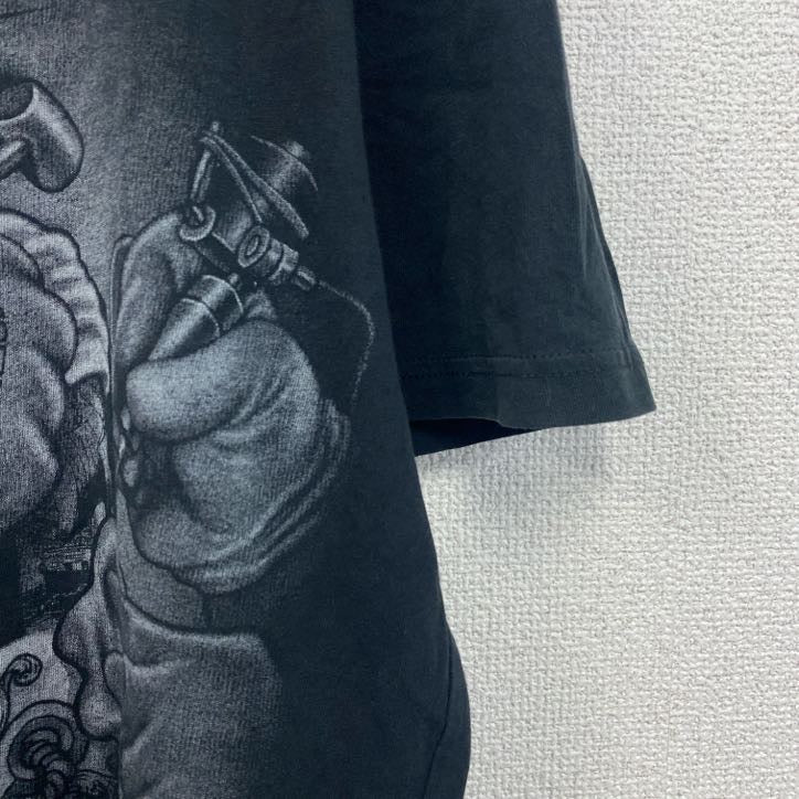 POPEYE　ポパイ　半袖プリントTシャツ　黒　ブラック　Lサイズ