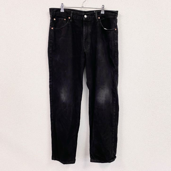 Levi’s　リーバイス　550　ブラックデニムパンツ　ジッパーフライ　黒　ブラック　W36　