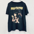 PULP FICTION　パルプフィクション　ユマサーマン　半袖プリントTシャツ　黒　ブラック