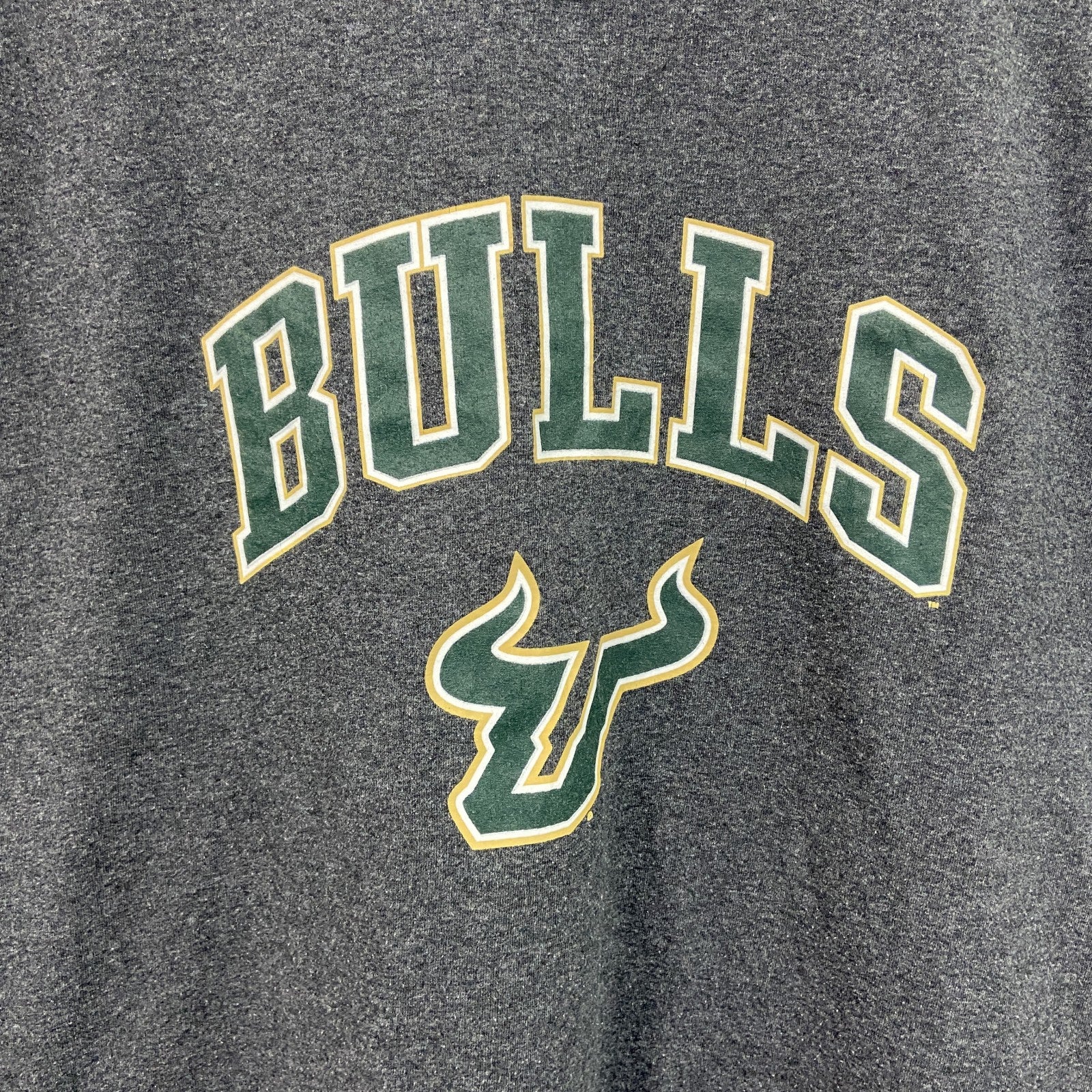 Champion　チャンピオン　半袖プリントTシャツ　ダークグレー　2XLサイズ