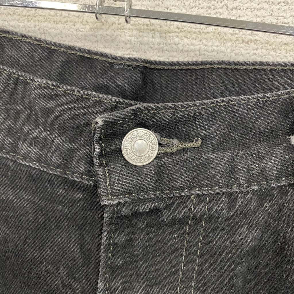 Levi’s　リーバイス　550　ブラックデニムパンツ　ジッパーフライ　黒　ブラック　W36　