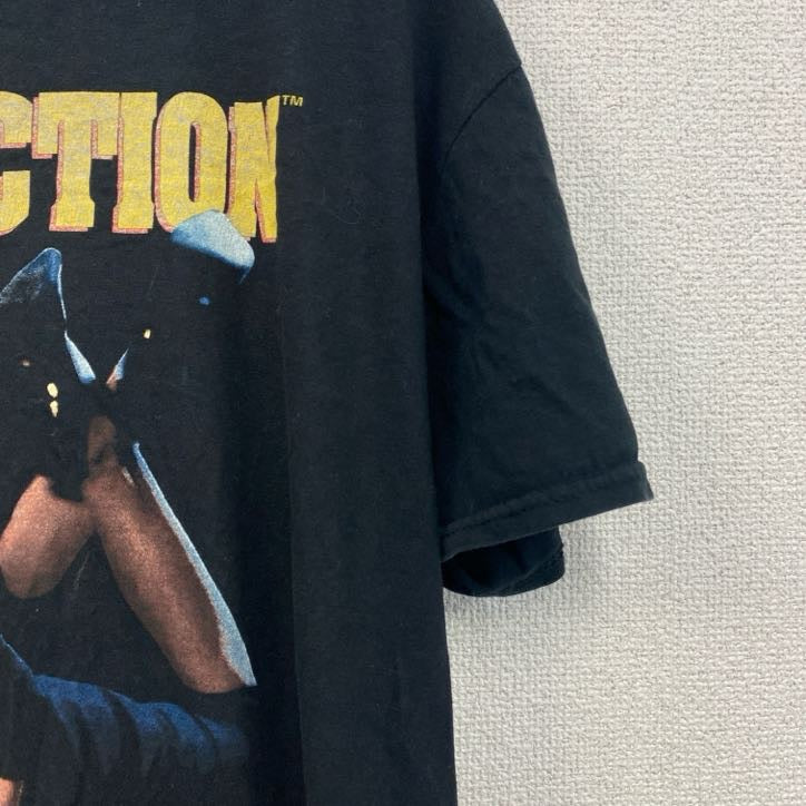 PULP FICTION　パルプフィクション　ユマサーマン　半袖プリントTシャツ　黒　ブラック