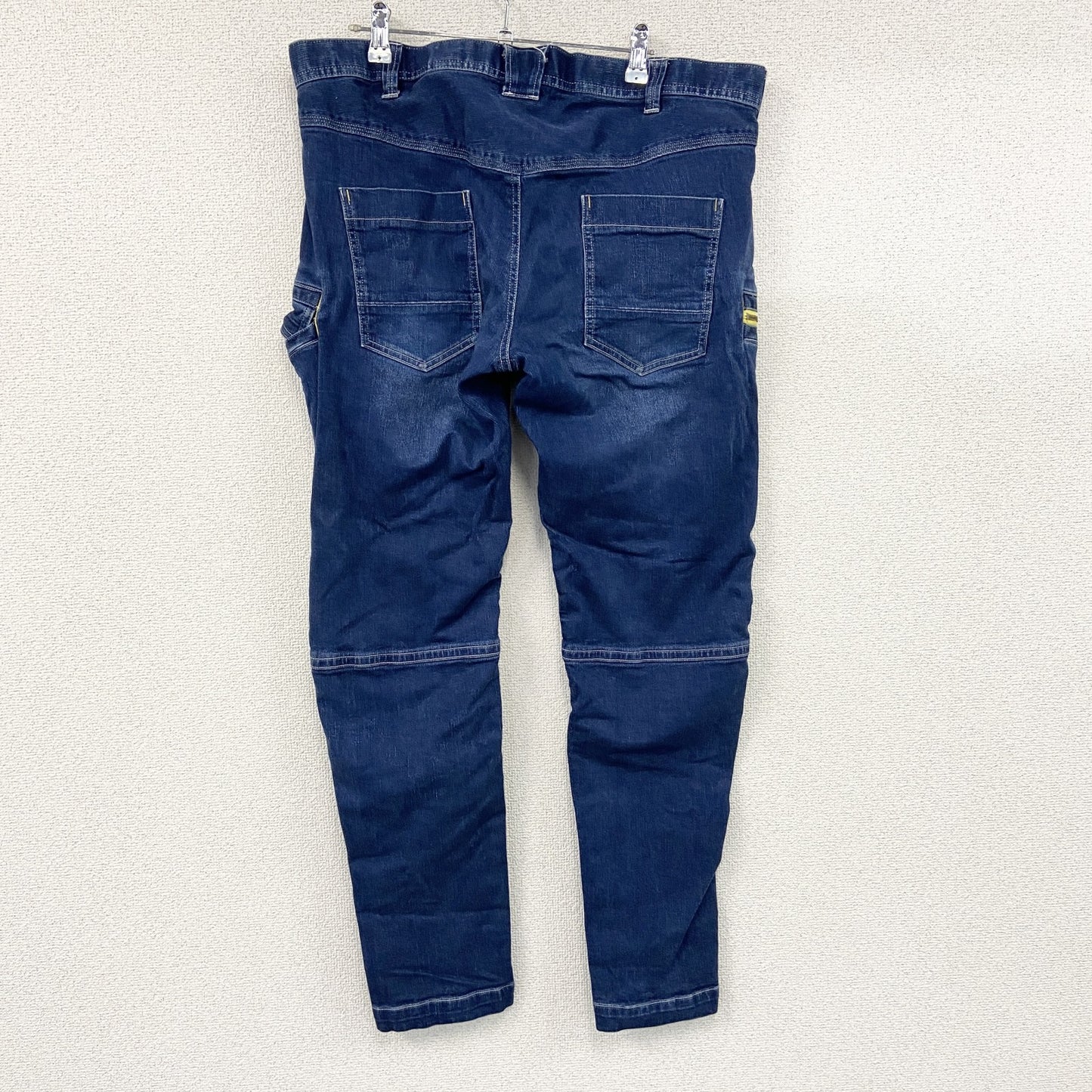 寅壱　TORAICHI　デニムハーフパンツ/ジーンズ　ワークパンツ　ジップフライ　インディゴ　3Lサイズ