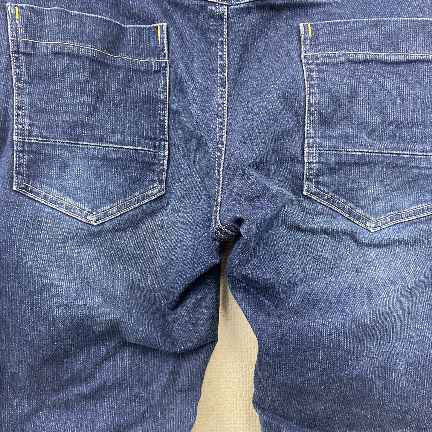 寅壱　TORAICHI　デニムハーフパンツ/ジーンズ　ワークパンツ　ジップフライ　インディゴ　3Lサイズ