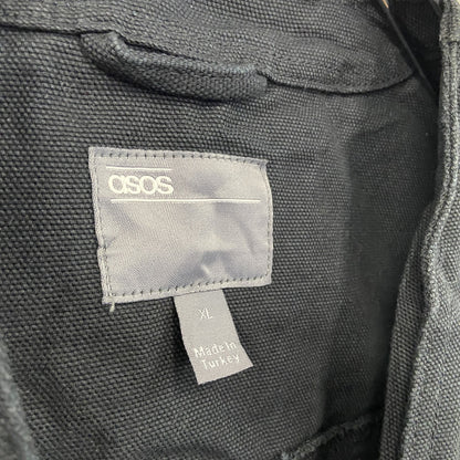 asos　エイソステ　フィッシングベスト　ハンティングベスト　黒　ブラック　XLサイズ