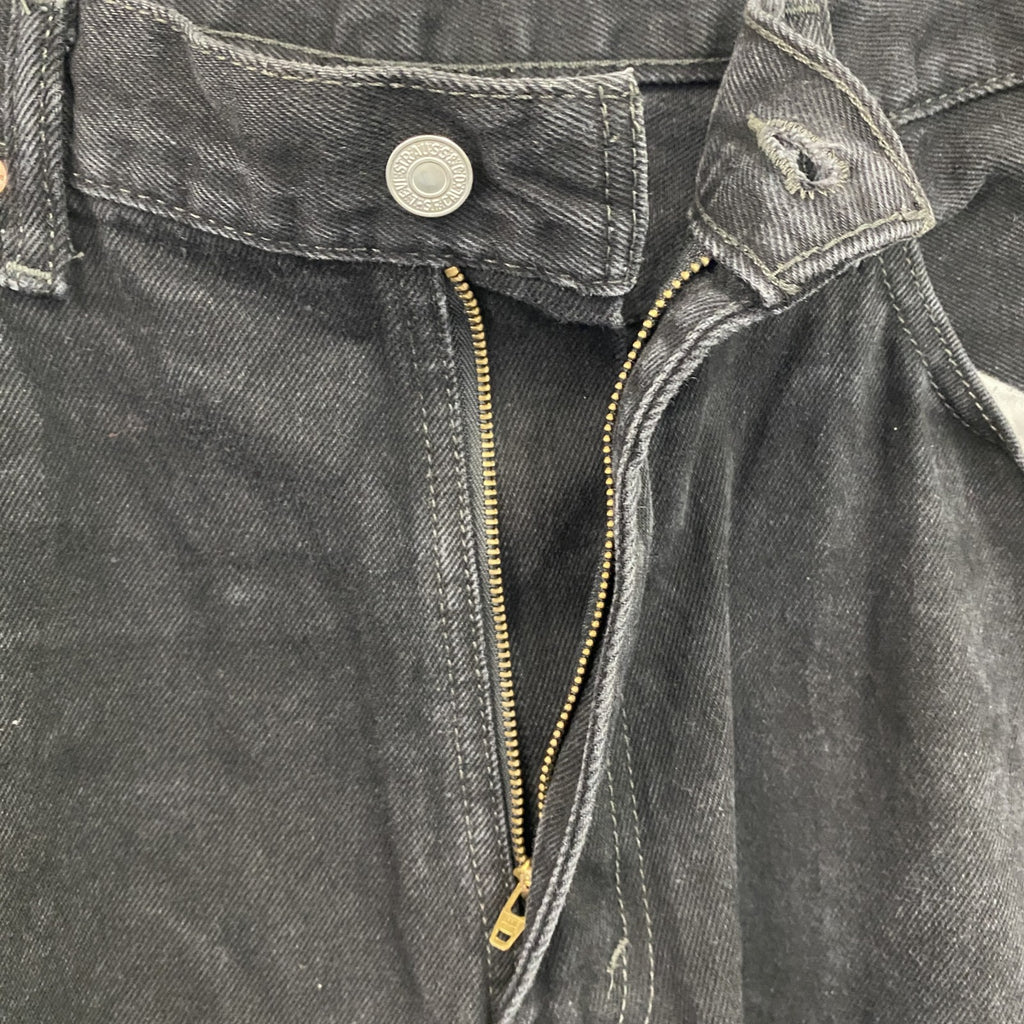 Levi’s　リーバイス　550　ブラックデニムパンツ　ジッパーフライ　黒　ブラック　W36　
