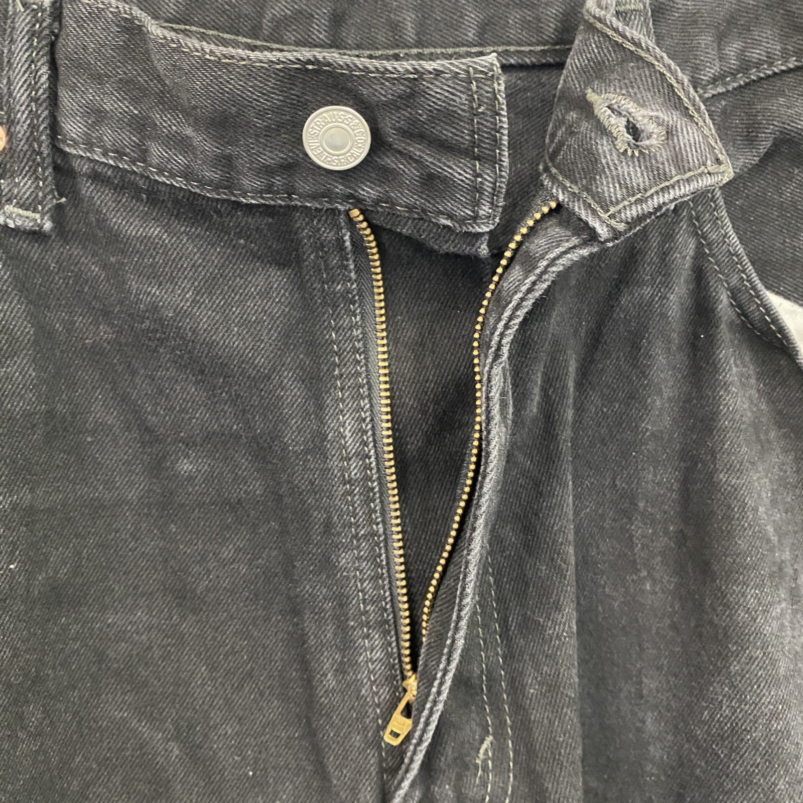 Levi’s　リーバイス　550　ブラックデニムパンツ　ジッパーフライ　黒　ブラック　W36　