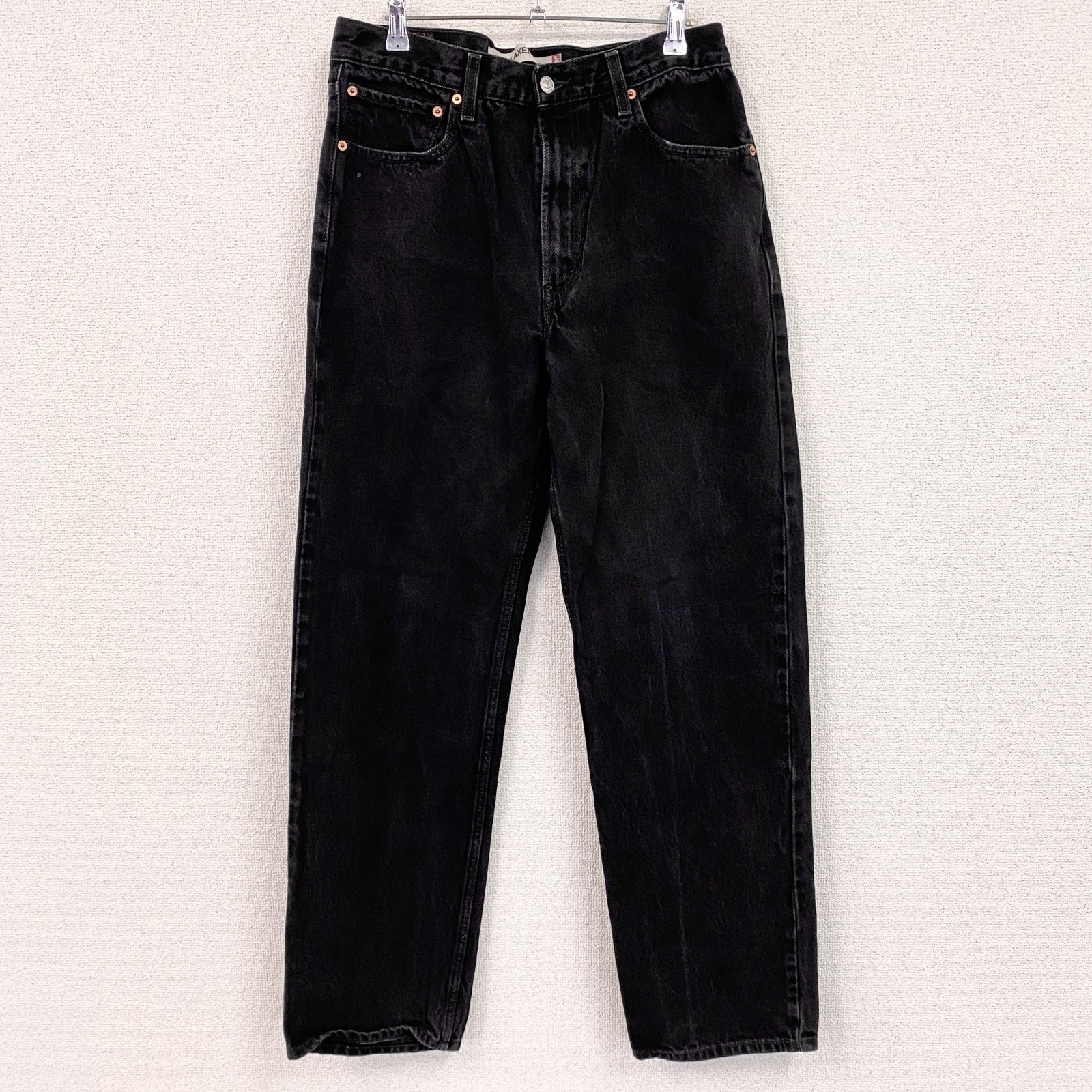 Levi’s　リーバイス　550　ブラックデニムパンツ　ジッパーフライ　黒　ブラック　W34