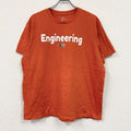 NIKE　ナイキ　半袖プリントTシャツ　スウッシュロゴ　オレンジ　XLサイズ