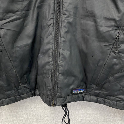 Patagonia　パタゴニア　マイクロパフフーディー　フルジップ中綿ジャケット　黒　ブラック　Sサイズ