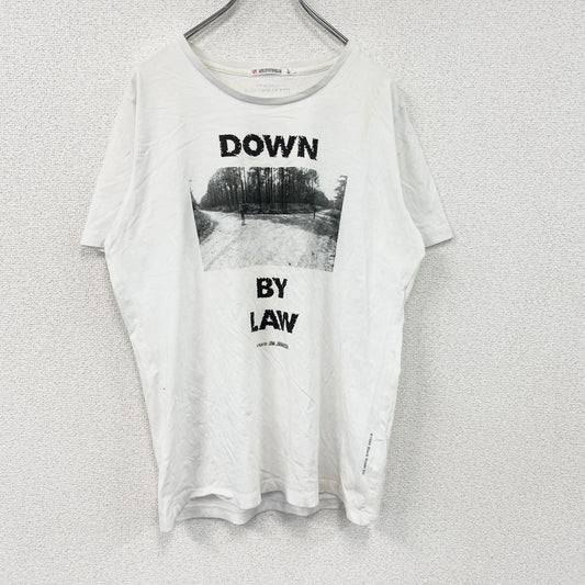 UNIQLO　ユニクロ　DOWN BY LAW　ダウンバイロー　半袖ムービーTシャツ　白　ホワイト　Lサイズ