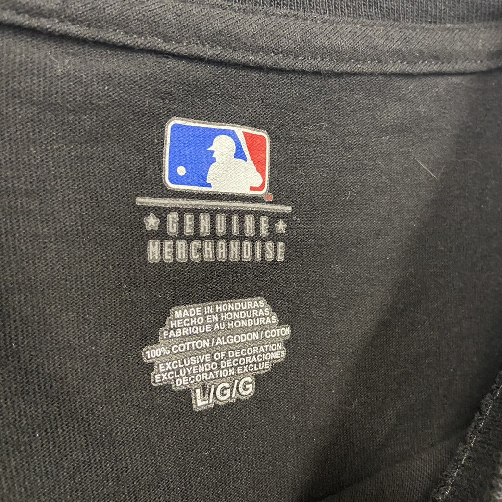 MLB　コロラドロッキーズ　半袖プリントTシャツ　黒　ブラック　Lサイズ