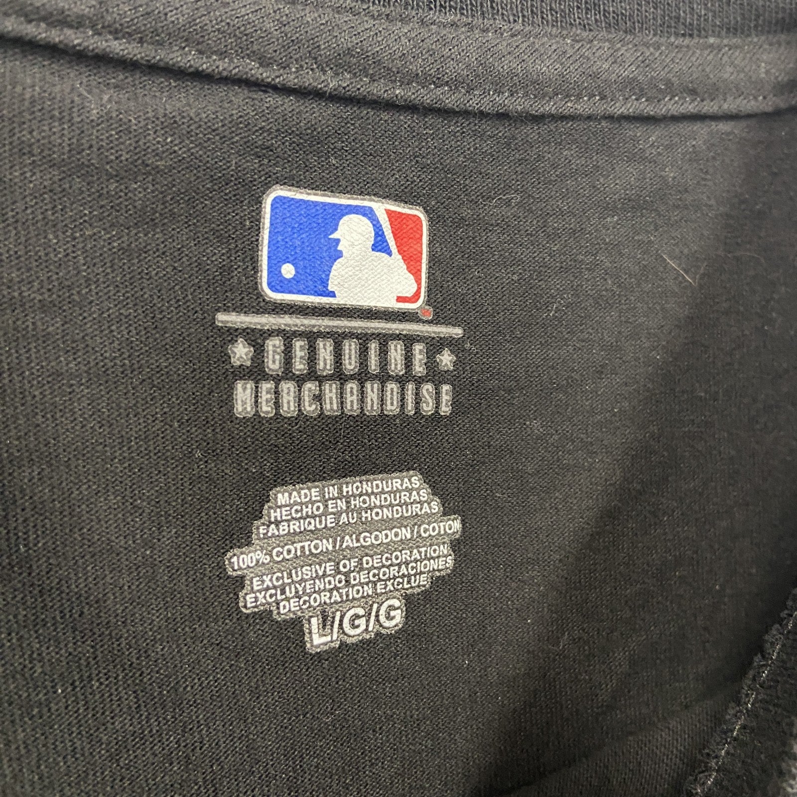 MLB　コロラドロッキーズ　半袖プリントTシャツ　黒　ブラック　Lサイズ
