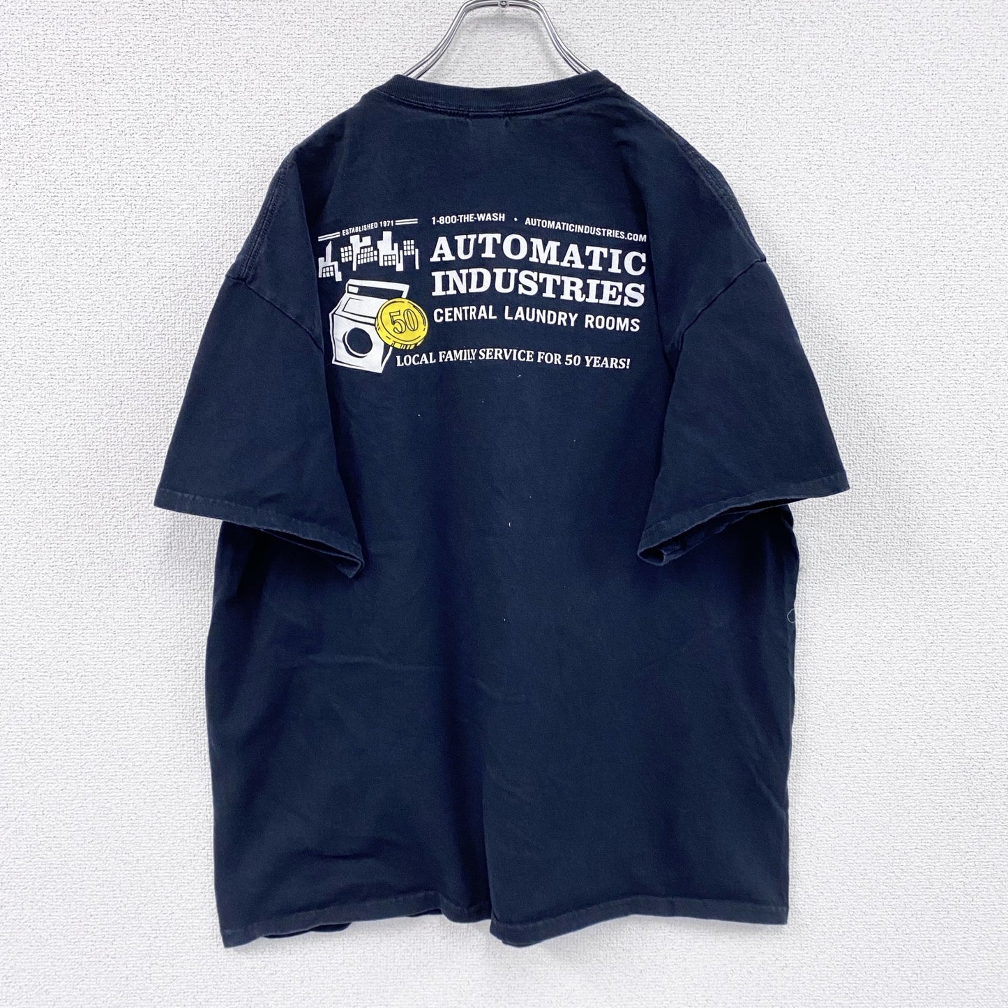 GILDAN　ギルダン　半袖プリントTシャツ　ポケットTシャツ　ポケT　黒　ブラック　XLサイズ