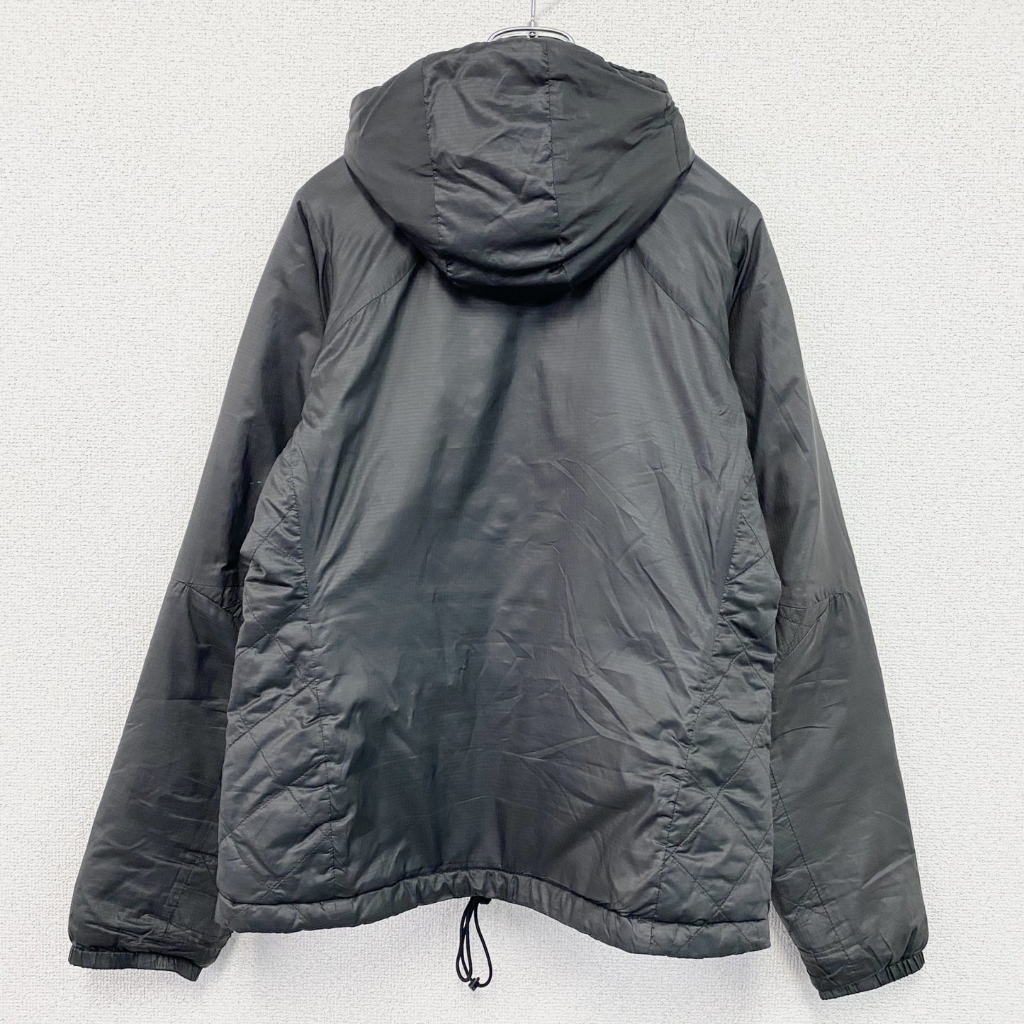 Patagonia　パタゴニア　マイクロパフフーディー　フルジップ中綿ジャケット　黒　ブラック　Sサイズ