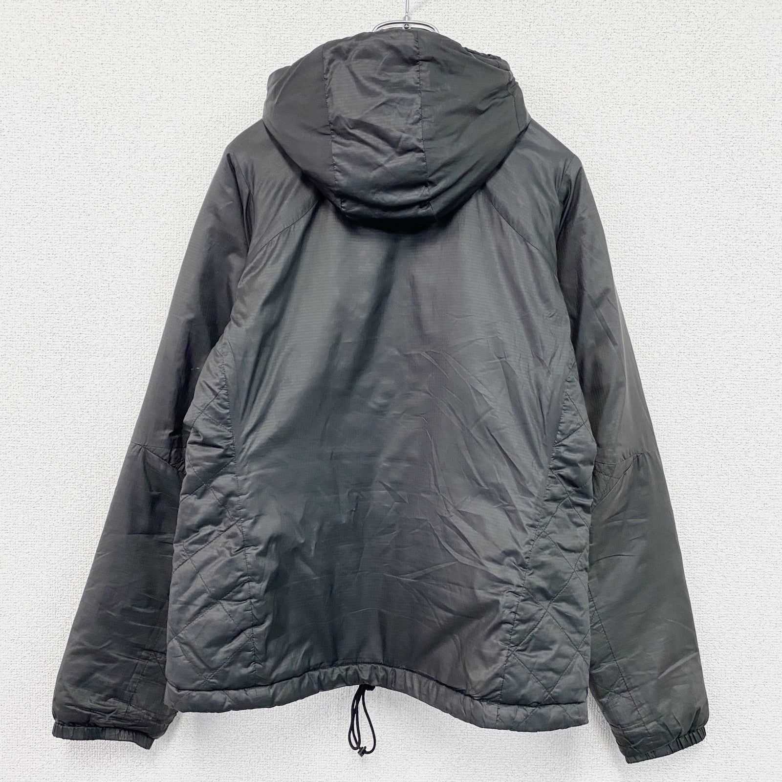 Patagonia　パタゴニア　マイクロパフフーディー　フルジップ中綿ジャケット　黒　ブラック　Sサイズ