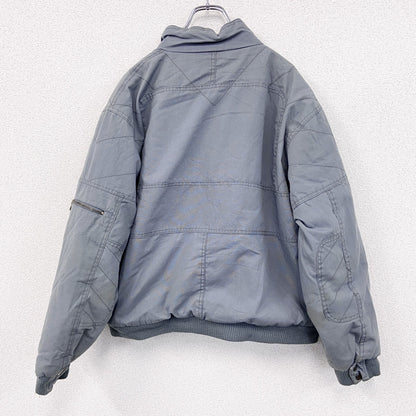 90s～　Avalanche Mountain Gear　中綿ジャケット　フライトジャケット　灰色　グレー　XLサイズ