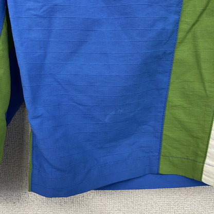 00s　NIKE　ナイキ　ナイロンハーフパンツ/ショートパンツ　サーフパンツ　スウッシュ　ヴィンテージ　ブルー　Lサイズ