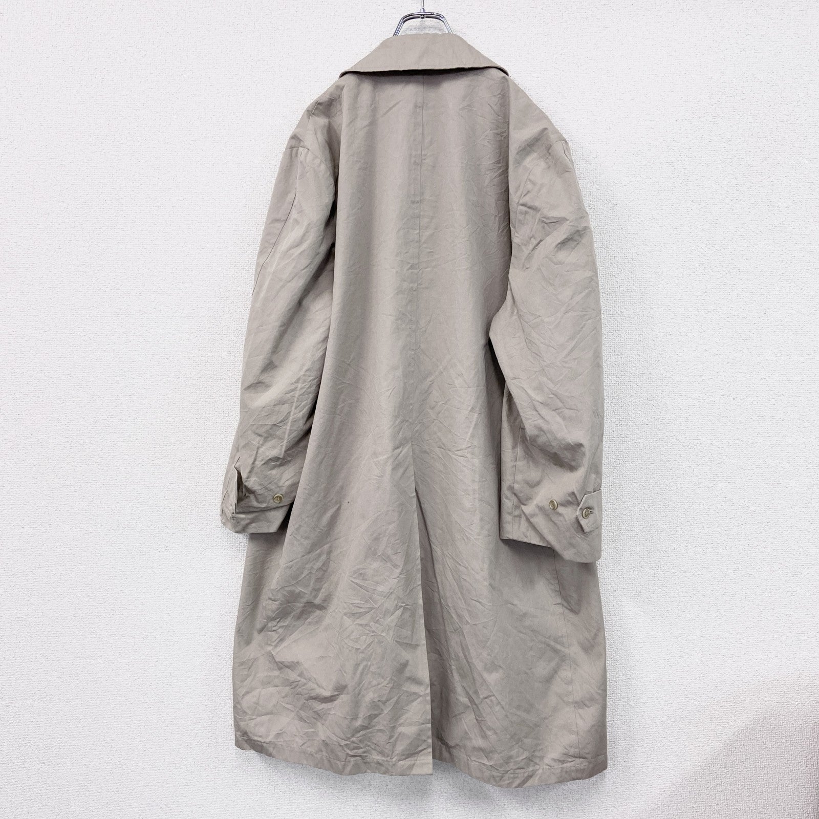LONDON FOG　ロンドンフォグ　トレンチコート　比翼仕立て　ベージュ　44サイズ