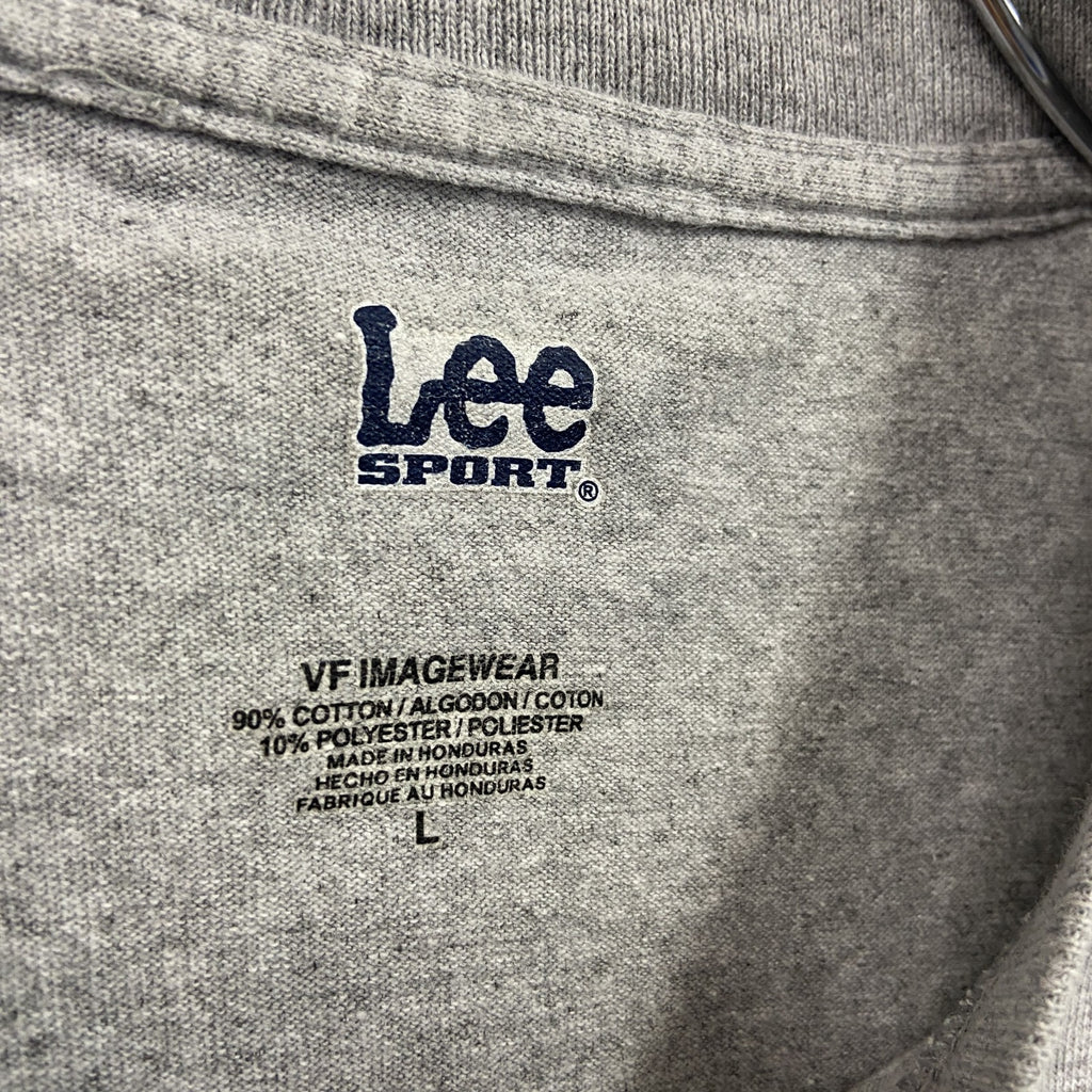 Lee　SPORT　リー　半袖プリントTシャツ　グレー　灰色　Lサイズ