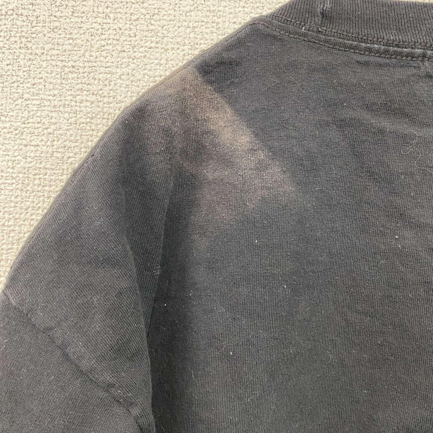 ALSTYLE　半袖メッセージプリントTシャツ　黒　ブラック　Lサイズ