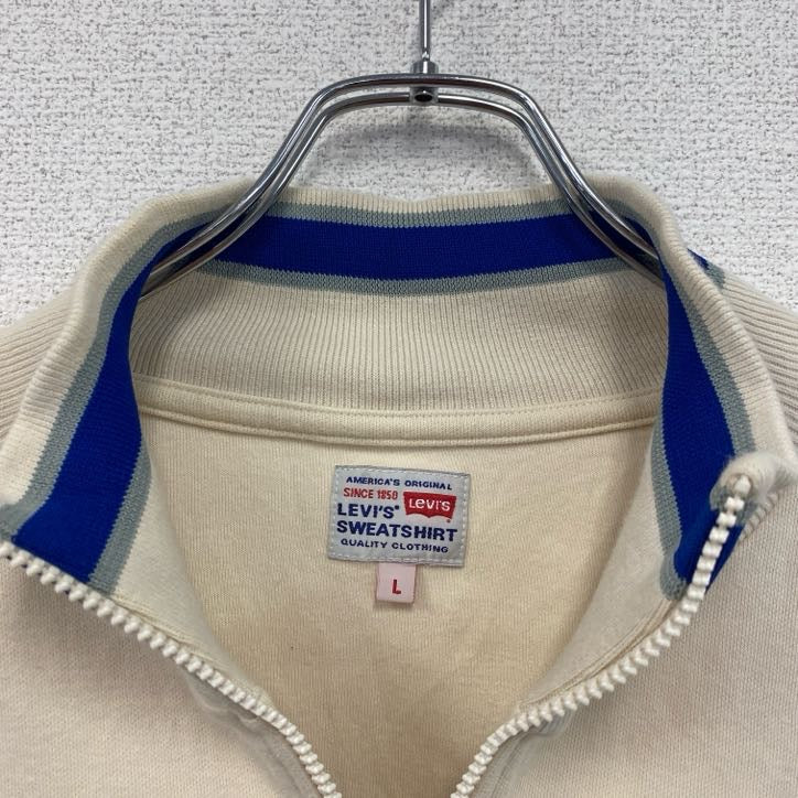 ～00s　Levi's　リーバイス　トラックジャケット/ジャージ　ヴィンテージ　オフホワイト　Lサイズ