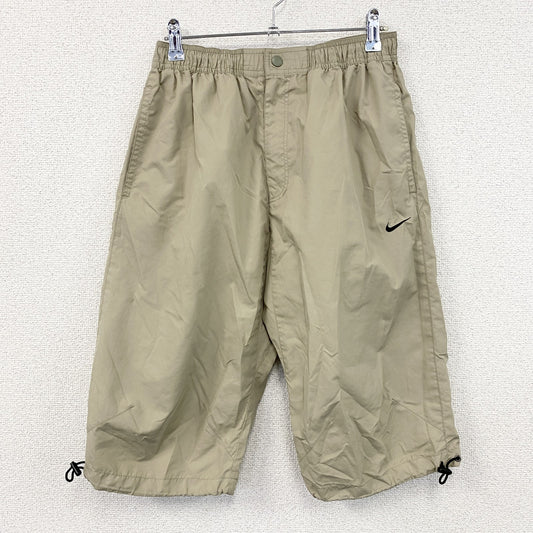 00s　NIKE　ナイキ　CLIMA-FIT　ハーフパンツ/ショートパンツ　クロップドパンツ　ベージュ　Mサイズ