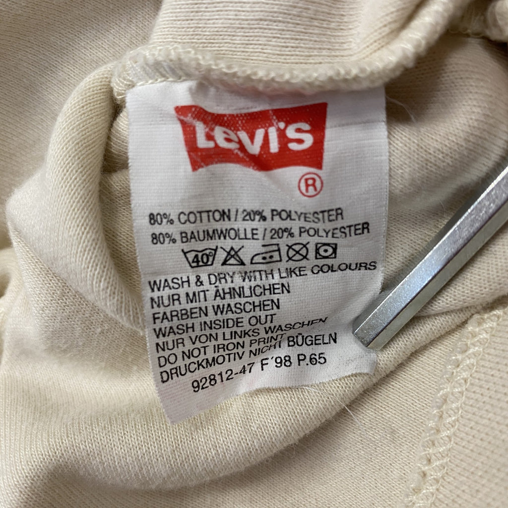 ～00s　Levi's　リーバイス　トラックジャケット/ジャージ　ヴィンテージ　オフホワイト　Lサイズ