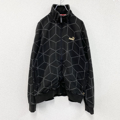 PUMA　プーマ　スウェットトラックジャケット/ジャージ　黒　ブラック　Lサイズ